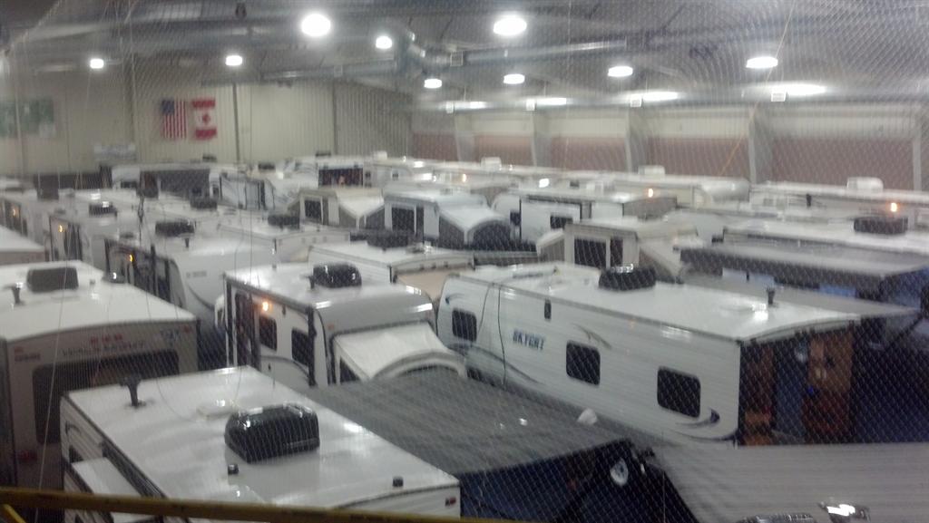 RV Show on the Dry Floor